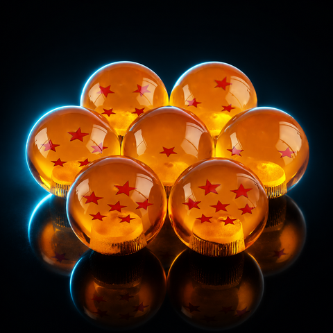 IcarYou DBShift™ Pomo de Palanca de Cristal con Estrellas Premium para Auto (Universal 54 mm)
