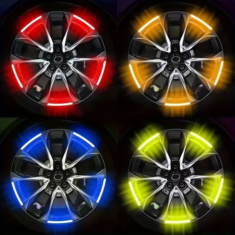 IcarYou GlowRim™ Stickers Reflectivos para Llantas