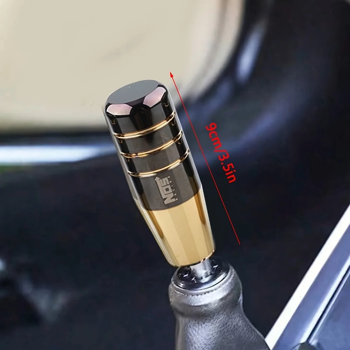 IcarYou ApexShift™ Pomo de Palanca de Aluminio Estilo JDM Premium para Auto (Cambio Manual, 13 cm)