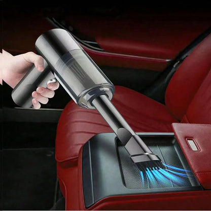 IcarYou VortexVac™ Aspiradora Portátil 3 en 1 Recargable USB para Auto y Hogar (Aspira y Sopla)