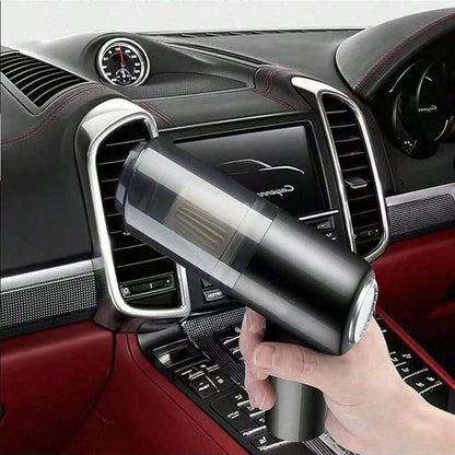 IcarYou VortexVac™ Aspiradora Portátil 3 en 1 Recargable USB para Auto y Hogar (Aspira y Sopla)