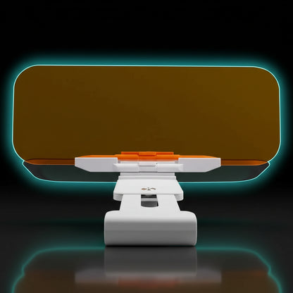 IcarYou GlareGuard™ Parasol Antirreflejo Día y Noche Premium para Auto (Polarizado Anti-UV)