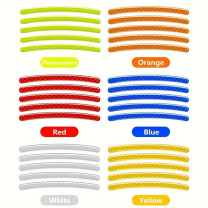 IcarYou GlowRim™ Stickers Reflectivos para Llantas