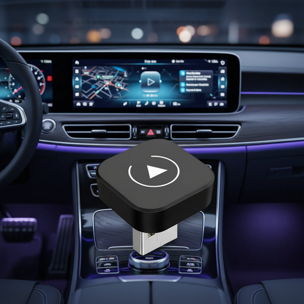IcarYou SmartSync™ Adaptador Wireless CarPlay & Android Auto