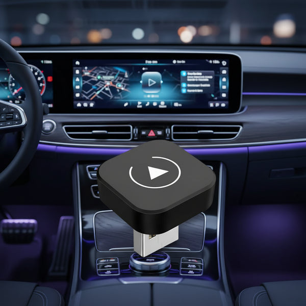 IcarYou SmartSync™ Adaptador Wireless CarPlay & Android Auto