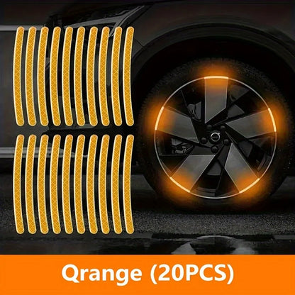 IcarYou GlowRim™ Stickers Reflectivos para Llantas