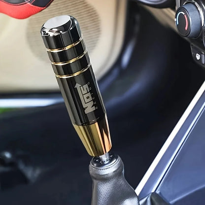 IcarYou ApexShift™ Pomo de Palanca de Aluminio Estilo JDM Premium para Auto (Cambio Manual, 13 cm)