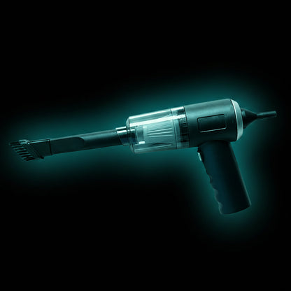 IcarYou VortexVac™ Aspiradora Portátil 3 en 1 Recargable USB para Auto y Hogar (Aspira y Sopla)