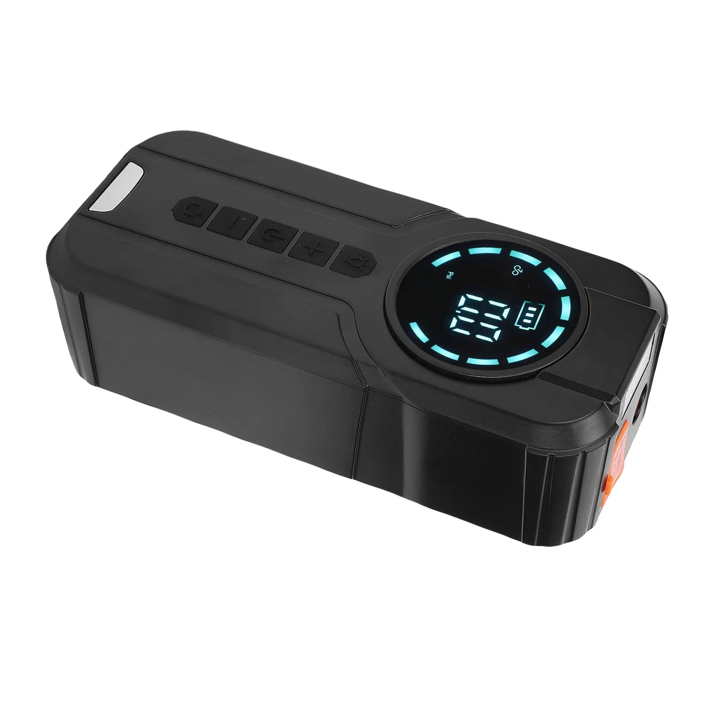 IcarYou BatterySummoner™ Partidor de Batería Portátil 4 en 1 – Compresor de Aire, Inflador de Neumáticos, Power Bank 10000mAh y Luz de Emergencia